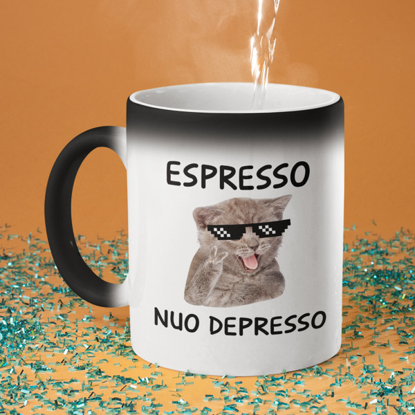 Puodelis "Espresso nuo depresso" Puodelis "Espresso nuo depresso"