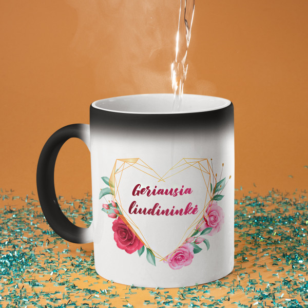 Puodelis "Geriausia liudininkė" Puodelis "Geriausia liudininkė"