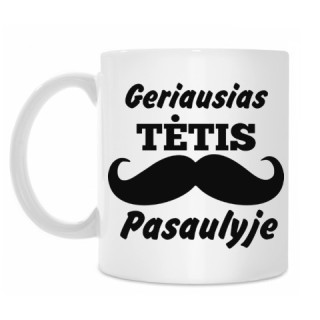 Puodelis "Geriausias tėtis pasaulyje"
