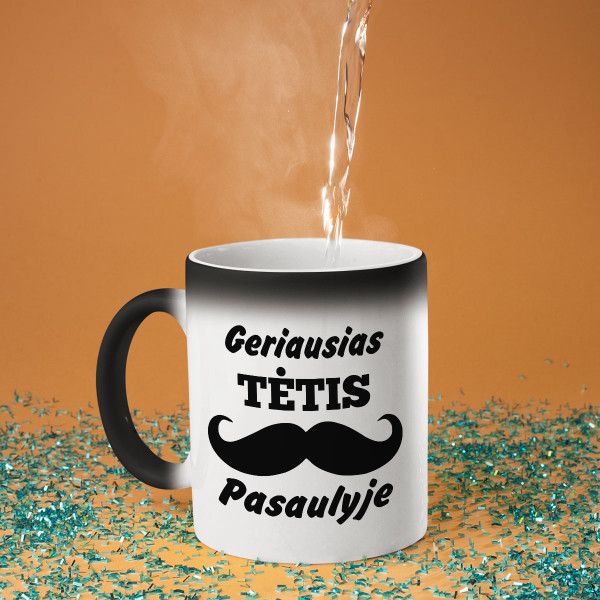 Puodelis "Geriausias tėtis pasaulyje"