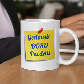 Puodelis "Geriausio boso puodelis"