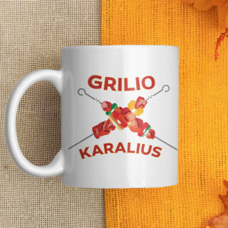 Puodelis "Grilio karalius"