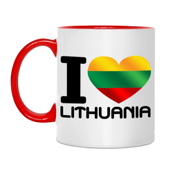 Puodelis "I love Lithuania" Puodelis "I love Lithuania"