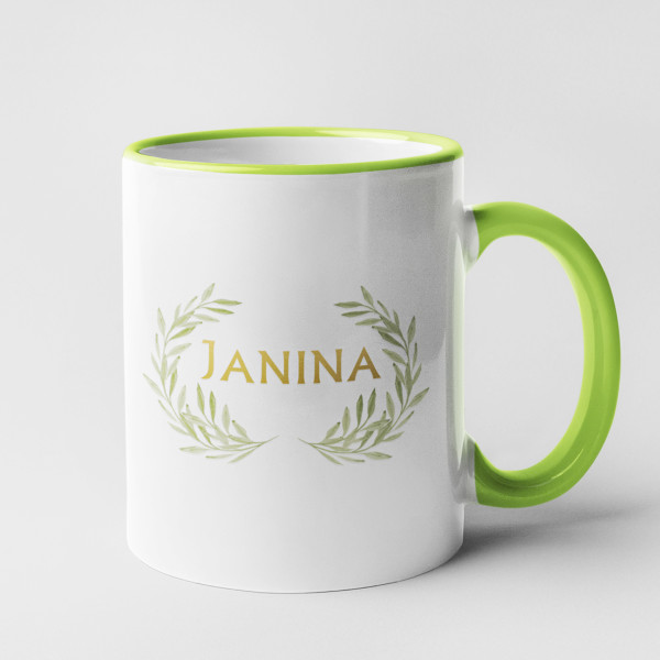 Puodelis "Janina - Joninių karalienė" Puodelis "Janina - Joninių karalienė"