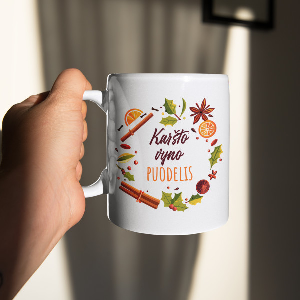 Puodelis "Karštas vynas" Puodelis "Karštas vynas"