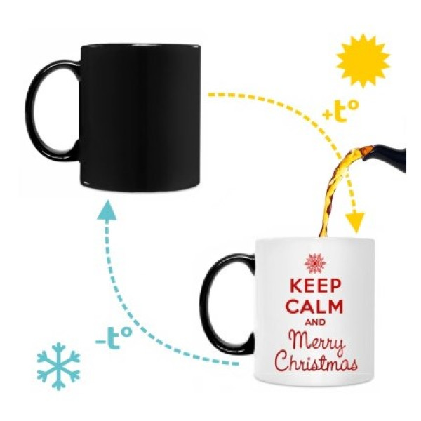 Puodelis "Keep calm Merry Christmas" Puodelis "Keep calm Merry Christmas"