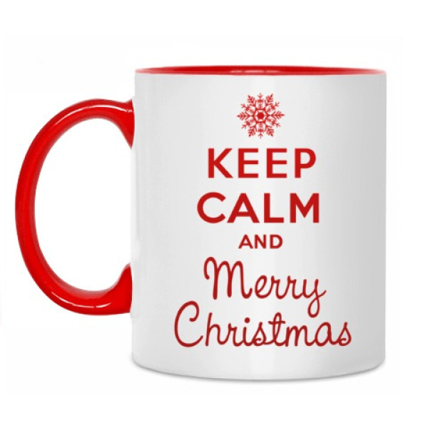 Puodelis "Keep calm Merry Christmas" Puodelis "Keep calm Merry Christmas"