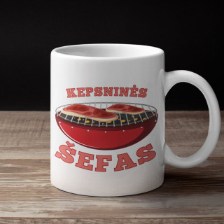 Puodelis "Kepsninės šefas"