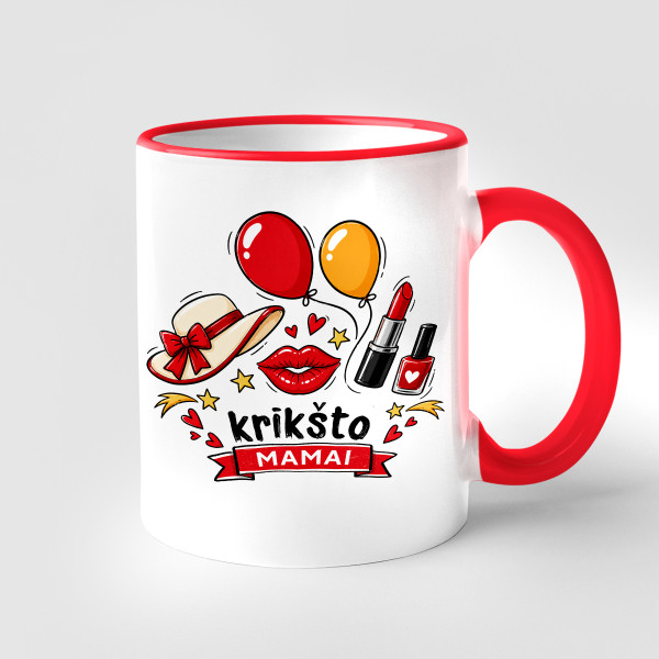 Puodelis "Krikšto mamai"