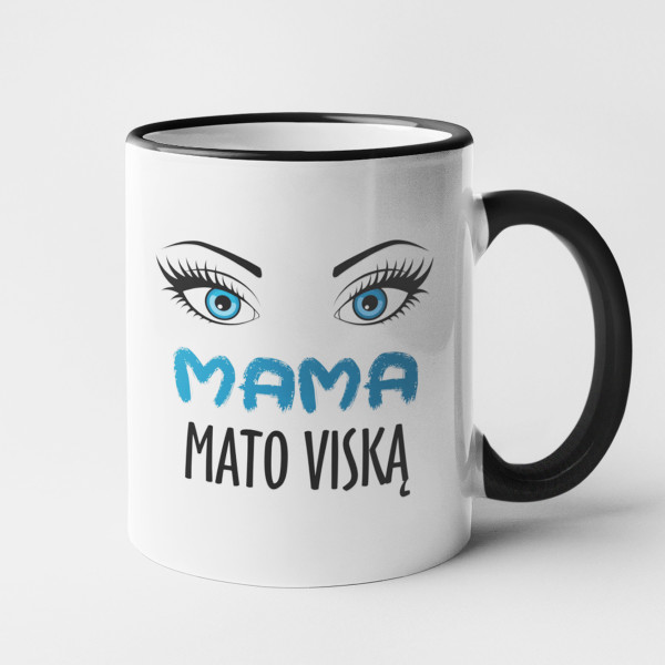 Puodelis "Mama mato viską" Puodelis "Mama mato viską"
