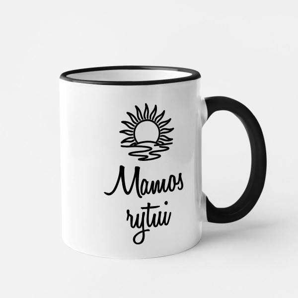 Puodelis "Mamos rytui"