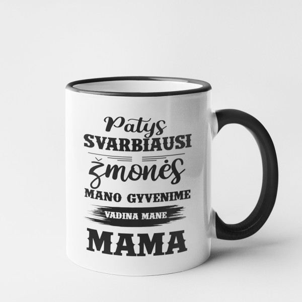 Puodelis "Mane vadina MAMA" Puodelis "Mane vadina MAMA"