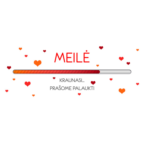 Puodelis "Meilė kraunasi" Puodelis "Meilė kraunasi"