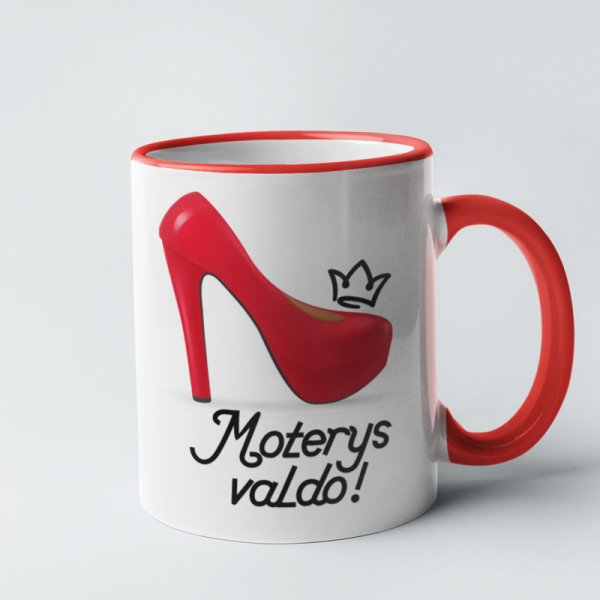 Puodelis "Moterys valdo" Puodelis "Moterys valdo"