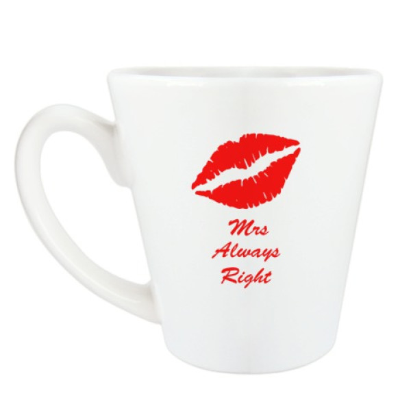 Puodelis "Mrs always right" Puodelis "Mrs always right"
