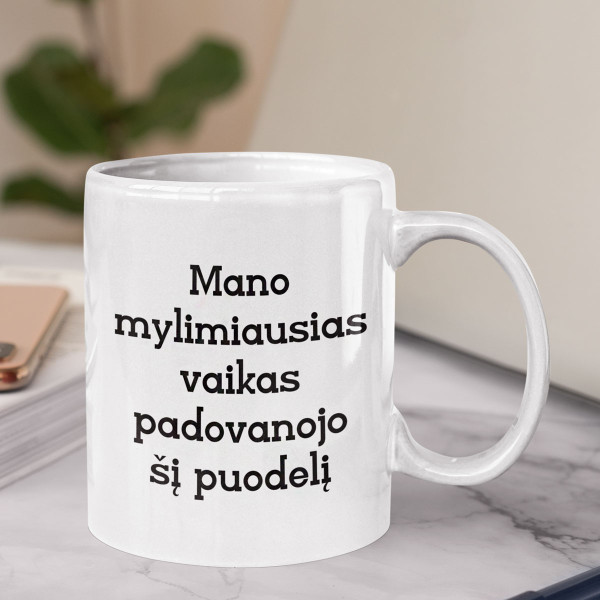 Puodelis "Mylimiausias vaikas" Puodelis "Mylimiausias vaikas"