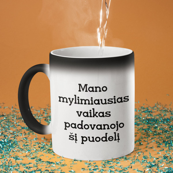 Puodelis "Mylimiausias vaikas" Puodelis "Mylimiausias vaikas"