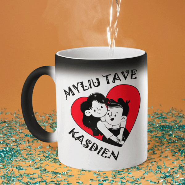 Puodelis "Myliu Tave kasdien" Puodelis "Myliu Tave kasdien"
