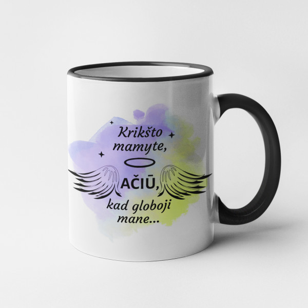 Puodelis "Padėka Krikšto mamytei" Puodelis "Padėka Krikšto mamytei"