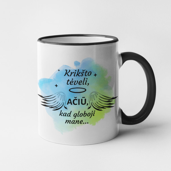 Puodelis "Padėka Krikšto tėveliui" Puodelis "Padėka Krikšto tėveliui"