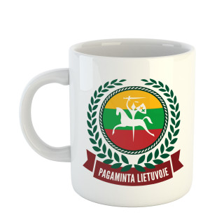 Puodelis "Pagaminta Lietuvoje"