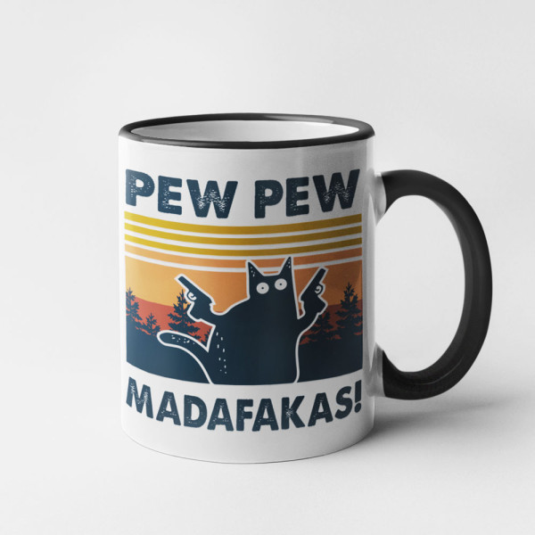 Puodelis "Pew Pew Madafakas" Puodelis "Pew Pew Madafakas"