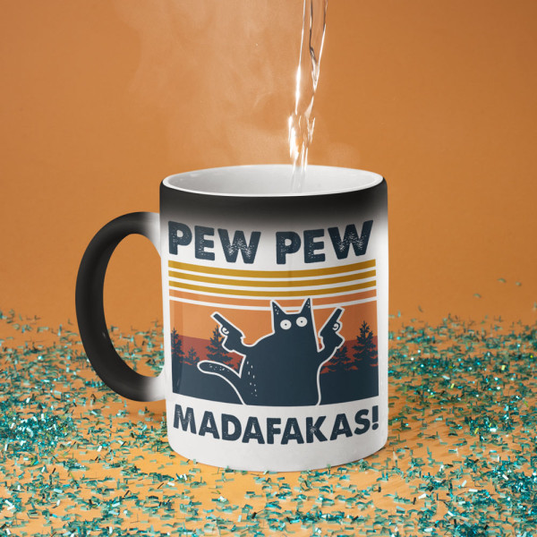 Puodelis "Pew Pew Madafakas" Puodelis "Pew Pew Madafakas"