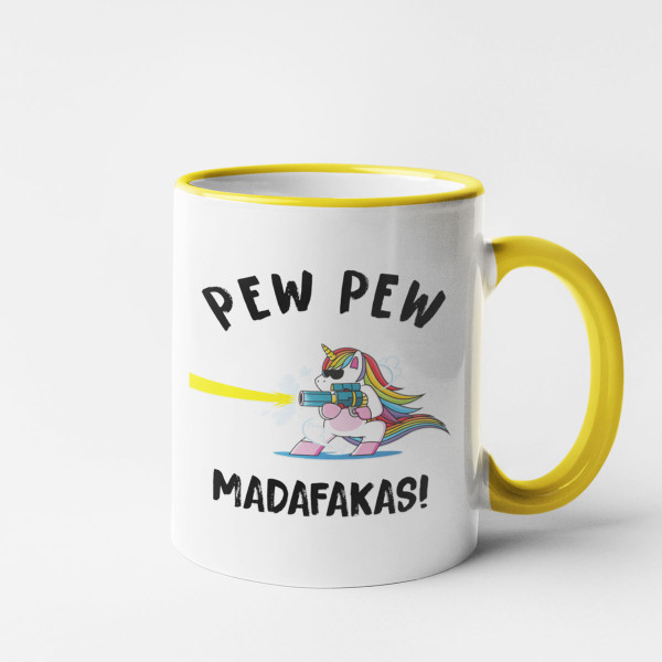 Puodelis "Pew Pew Vienaragis" Puodelis "Pew Pew Vienaragis"