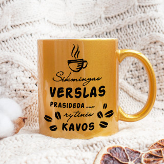 Puodelis "Sėkmingas verslas"