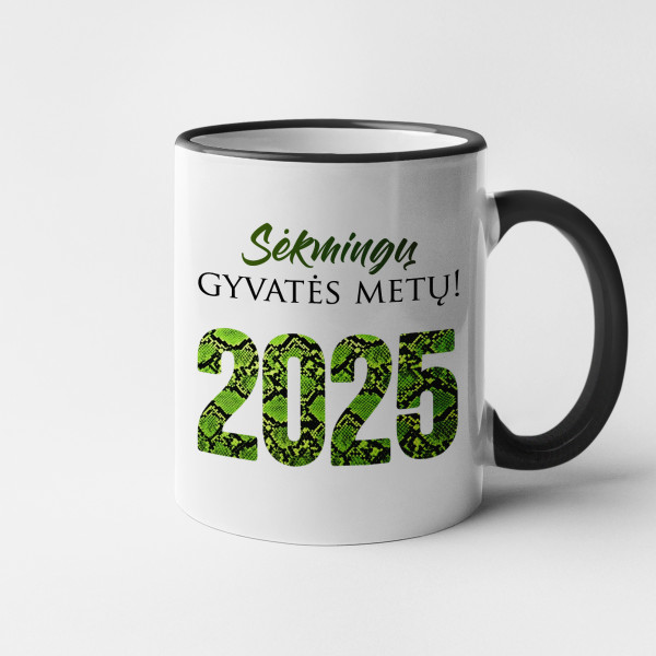 Puodelis "Sėkmingų gyvatės metų" Puodelis "Sėkmingų gyvatės metų"