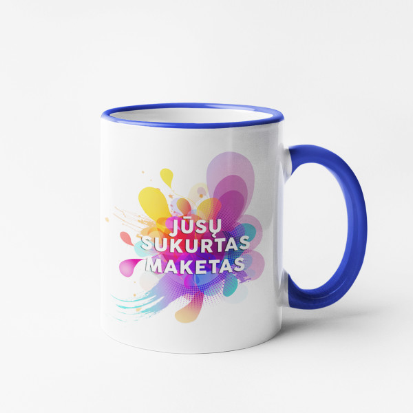 Puodelis su Jūsų sukurtu dizainu (330ml)