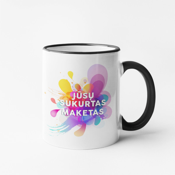 Puodelis su Jūsų sukurtu dizainu (330ml)