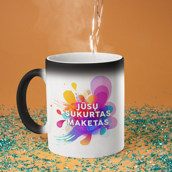 Puodelis su Jūsų sukurtu dizainu (330ml)