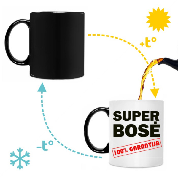 Puodelis "Super bosė" Puodelis "Super bosė"