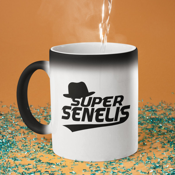 Puodelis "Super SENELIS" Puodelis "Super SENELIS"