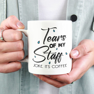 Puodelis "Tears of my staff"