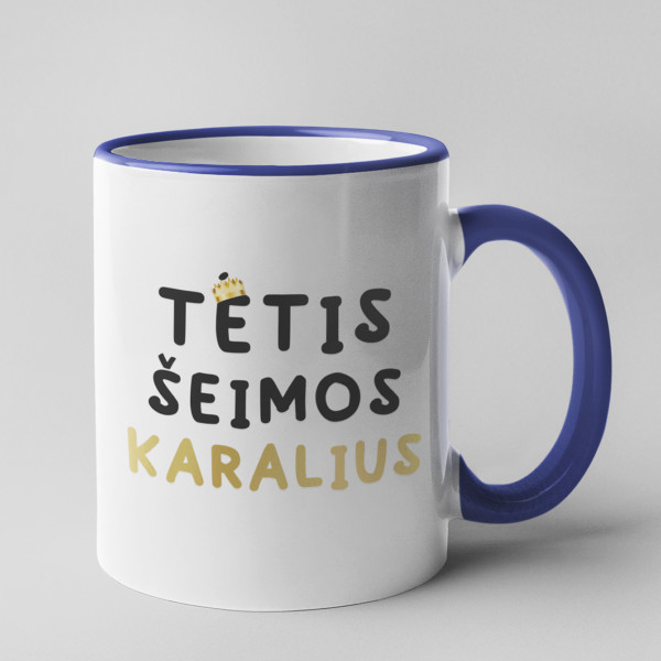 Puodelis "Tėtis šeimos karalius" Puodelis "Tėtis šeimos karalius"