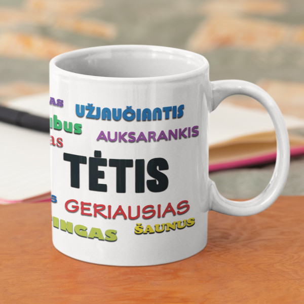 Puodelis "Tėtis - viskas tuo pasakyta" Puodelis "Tėtis - viskas tuo pasakyta"