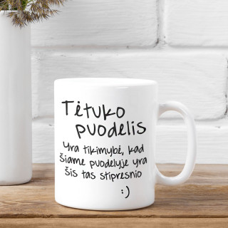 Puodelis "Tėtuko puodelis"