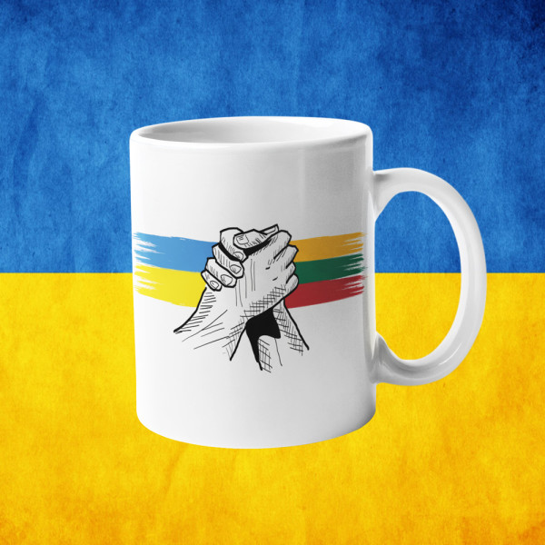 Puodelis "Vienas kumštis" Puodelis "Vienas kumštis"