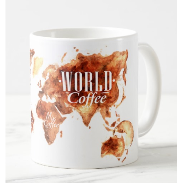 Puodelis "Coffee world" Puodelis "Coffee world"