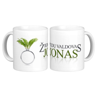 Puodelis "Žiedų valdovas-Jonas"