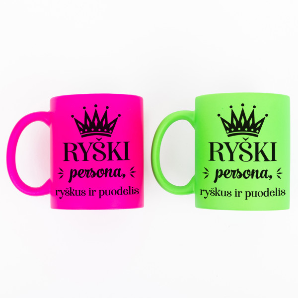 Puodelių rinkinys "Ryški persona" Puodelių rinkinys "Ryški persona"