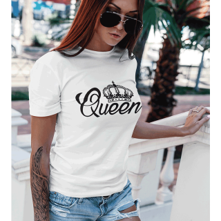 Moteriški marškinėliai "Queen"