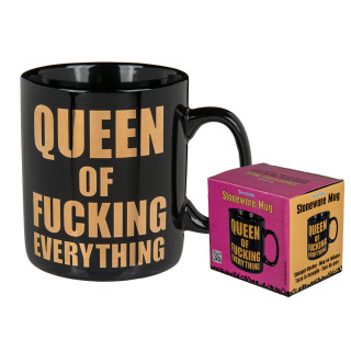 Gigantiškas puodelis "Queen Of Everything"