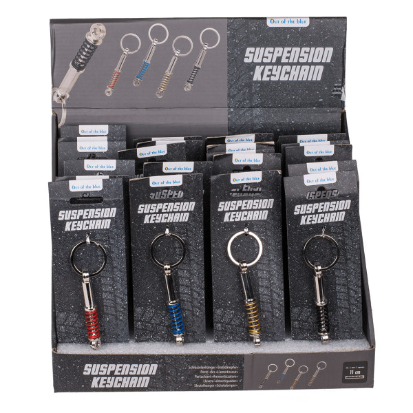 Raktų pakabukas "Spalvotas amortizatorius"