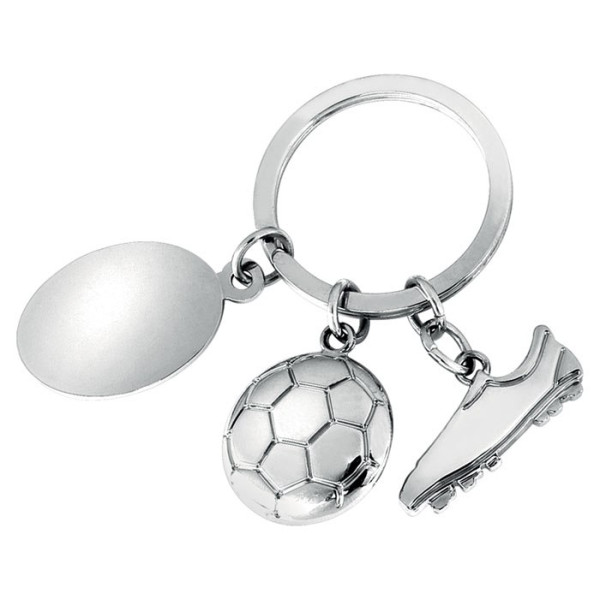 Raktų pakabukas "Futbolas" (su galimybe išgraviruoti už papildomą kainą) Raktų pakabukas "Futbolas" (su galimybe išgraviruoti už papildomą kainą)