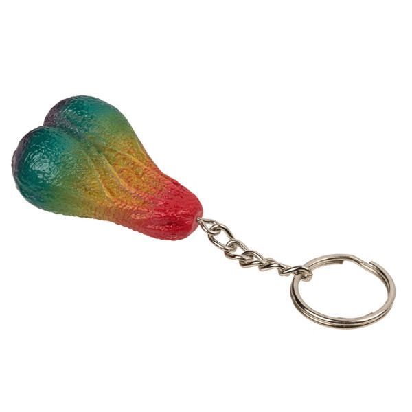 Raktų pakabukas "Rainbow Testicle" Raktų pakabukas "Rainbow Testicle"