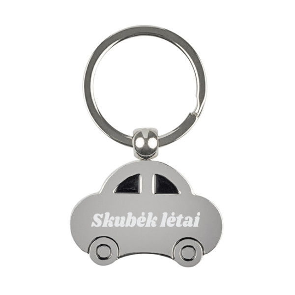 Graviruotas raktų pakabukas "Skubėk lėtai" Graviruotas raktų pakabukas "Skubėk lėtai"