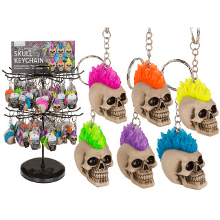 Raktų pakabukas "Skull Punk"